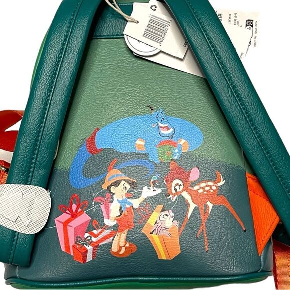 ❤️?❤️ LOUNGEFLY Disney 2023 Christmas Mini Backpack & Ears Bundle Glow in Dark main image 11